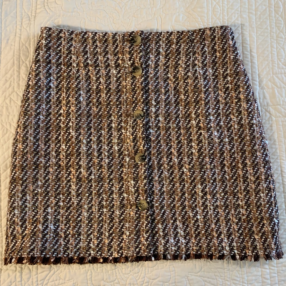 Ann Taylor Tweed Skirt